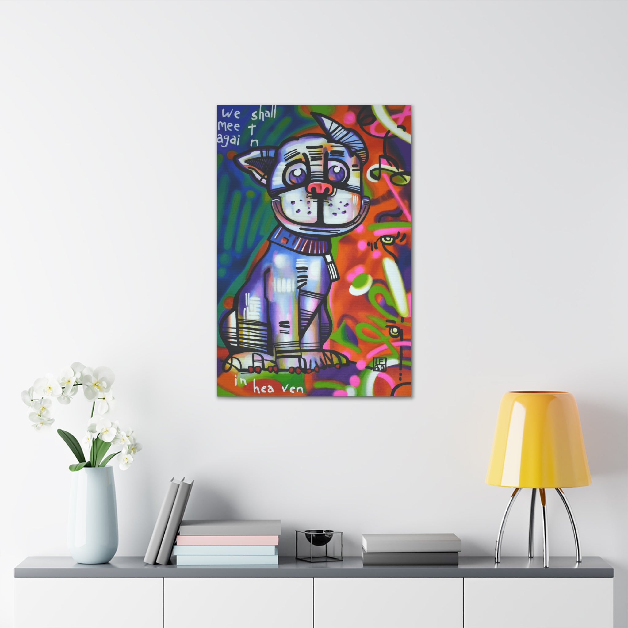 We Shall Meet Again in Heaven - Lebo Premium Gallery Wrap Canvas